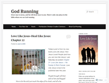 Tablet Screenshot of godrunning.com